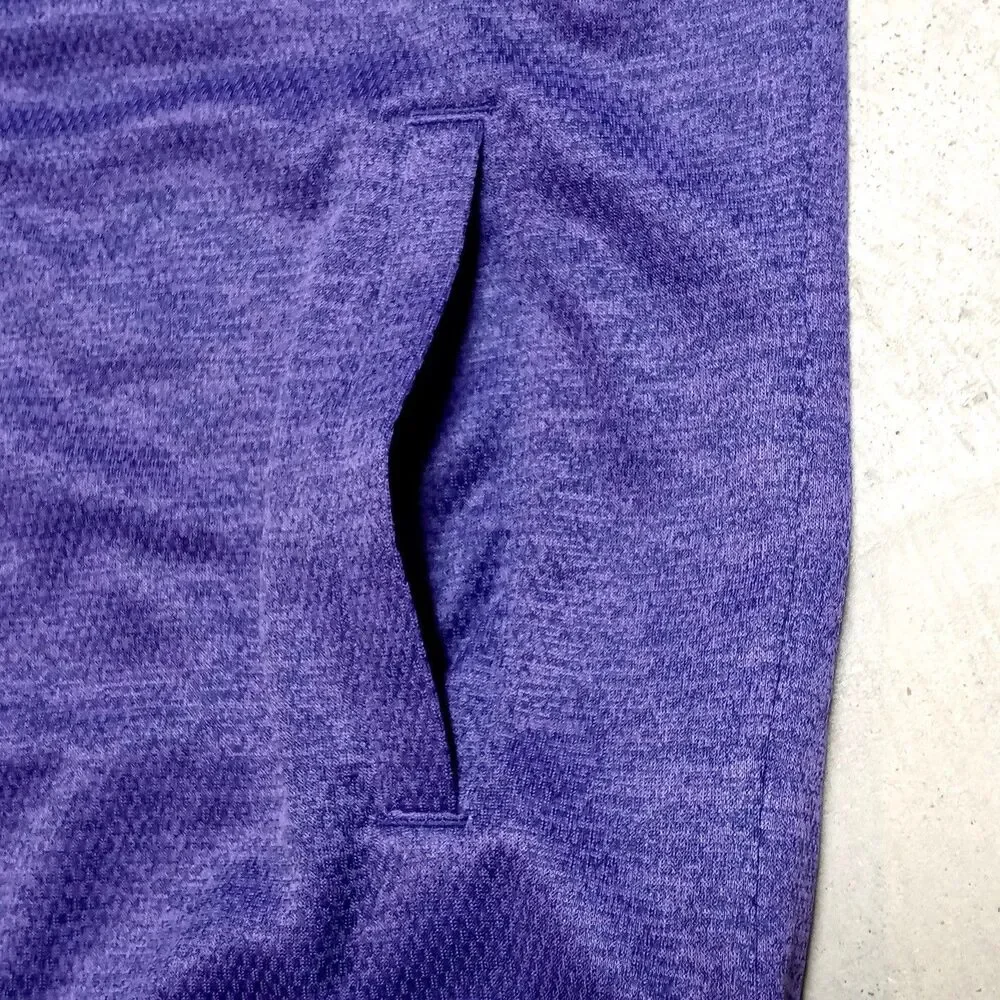 High Point University Adidas 1/4 Zip Sweatshirt Size XL Pockets HPU Golf